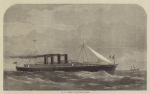 El Vapor de Paso del Canal del Sr. S J Mackie de Henry Spernon Tozer
